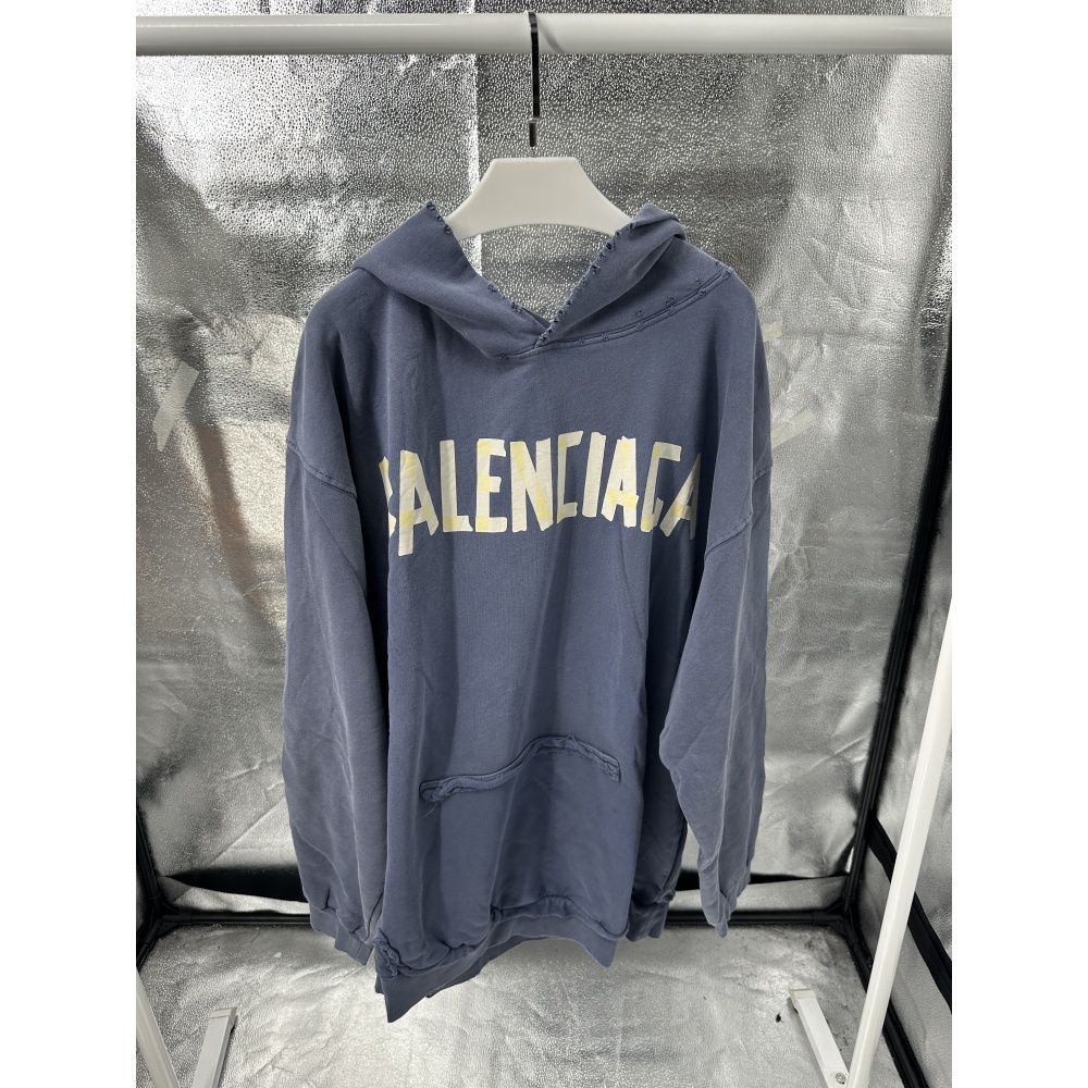 Balenciaga hoodie Blue,A0Tn84
