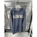Balenciaga hoodie Blue,A0Tn84