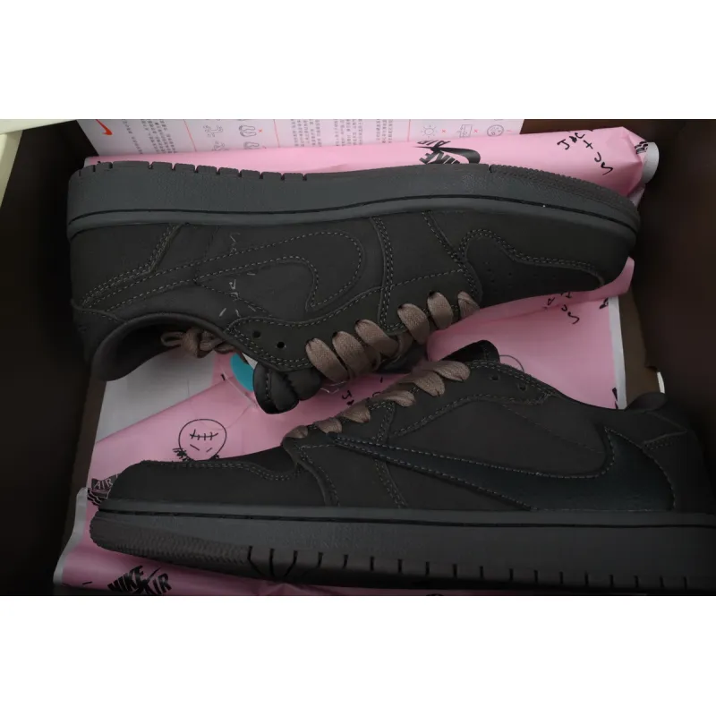 POP  Travis Scott x Air Jordan 1 Low OG SP Velvet Brown DM7866-202 
