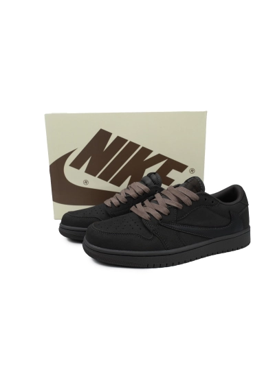 POP  Travis Scott x Air Jordan 1 Low OG SP Velvet Brown DM7866-202  02