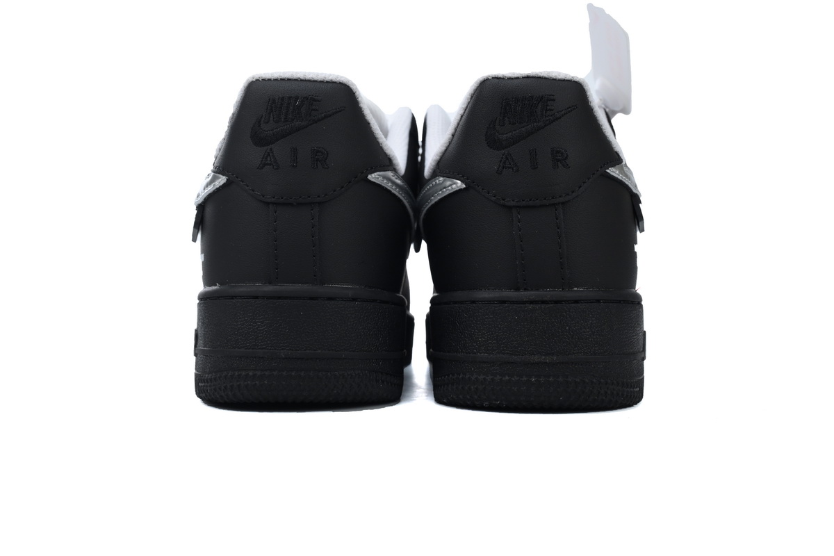  GET Air Force 1 Low Black Silve FQ4296-101