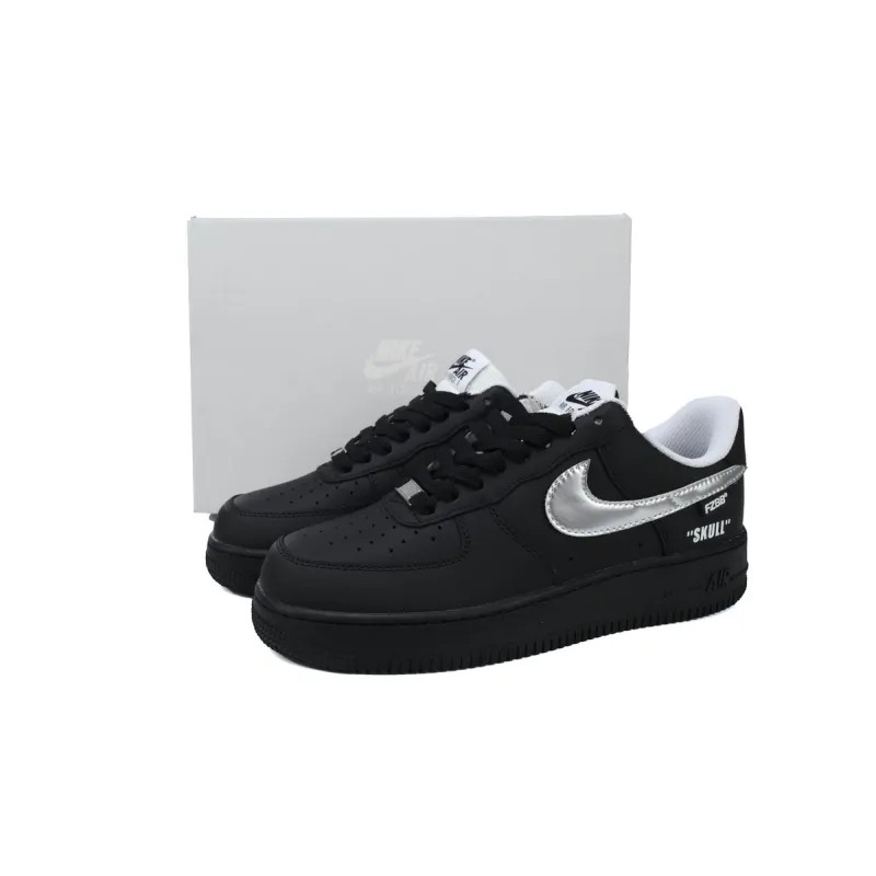 Air Force 1 Low Black Silve FQ4296-101