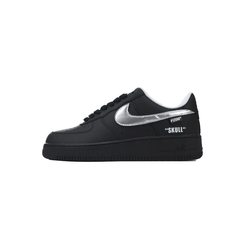Air Force 1 Low Black Silve FQ4296-101