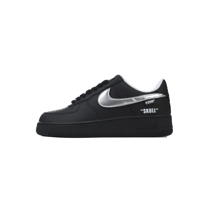 Air Force 1 Low Black Silve FQ4296-101