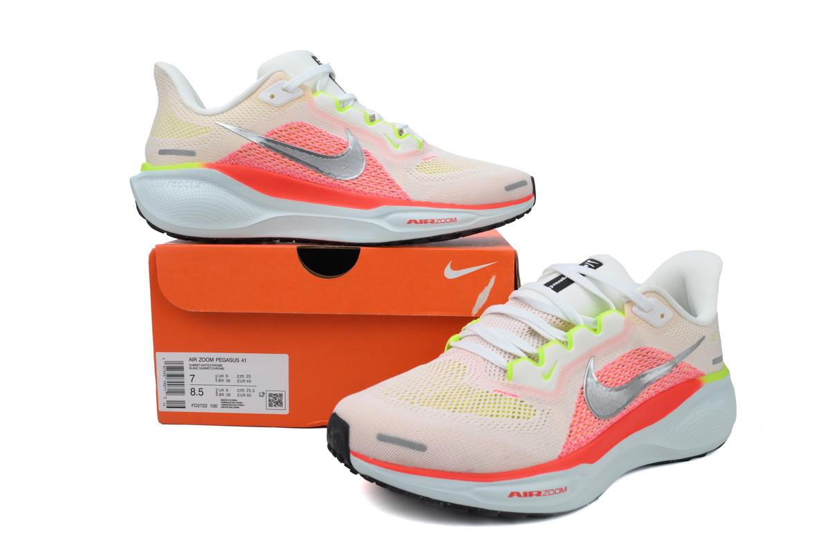 Air Zoom Pegasus 41 Summit White Crimson FD2722-100 
