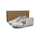 PKGoden Golden Goose Super Star Blue Heel