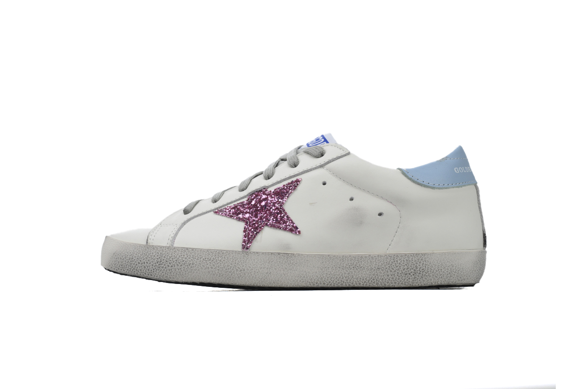  Perfectkicks Golden Goose Super Star Blue Heel