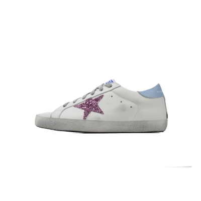 PKGoden Golden Goose Super Star Blue Heel 01