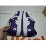 Special Sale A Bathing Ape Bape Sta Low White Purple 1170 0191 007