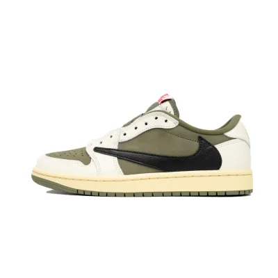 G5 Air Jordan 1 Low  Travis Scott OG Olive,DM7866-200 01