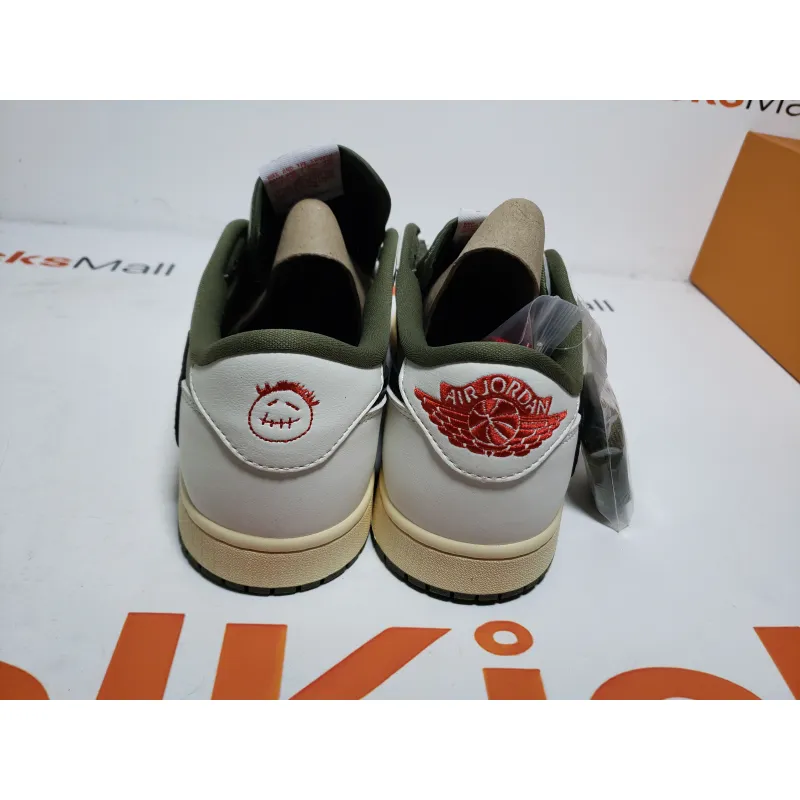 G5 Air Jordan 1 Low  Travis Scott OG Olive,DM7866-200