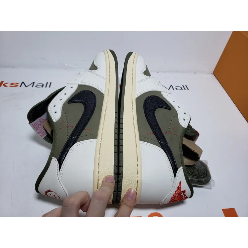 G5 Air Jordan 1 Low  Travis Scott OG Olive,DM7866-200