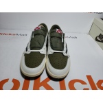 PKGoden Air Jordan 1 Retro Low GET Travis Scott Olive,DM7866-200