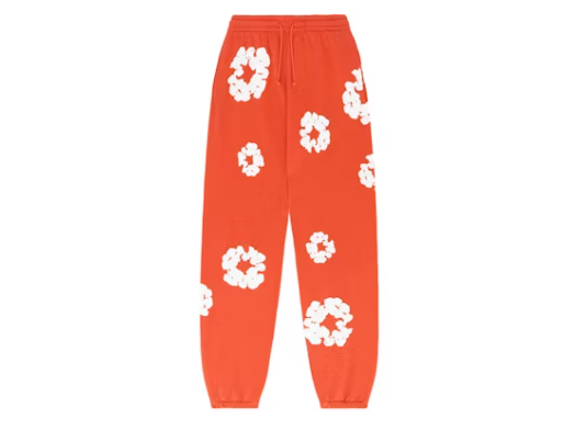 Denim Tears Sweatpants Orange