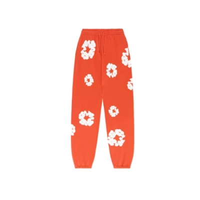 Denim Tears Sweatpants Orange 02