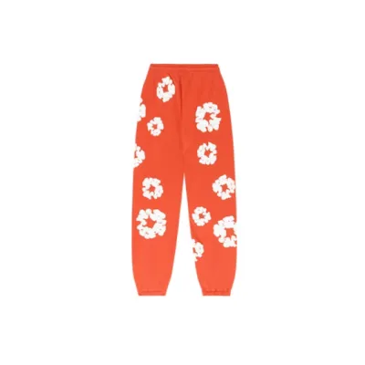 Denim Tears Sweatpants Orange 01