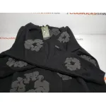 Denim Tears Cotton Wreath Hooded Sweatshirt 'Black Monochrome'