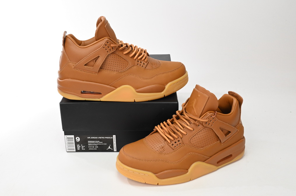 PKGoden Air Jordan 4 Premium Wheat,819139-205