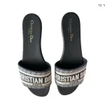 PKGoden Christian Dior Slides Black