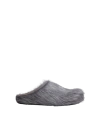 PKGoden Grey long-hair calfskin Fussbett sabot Marni Slides