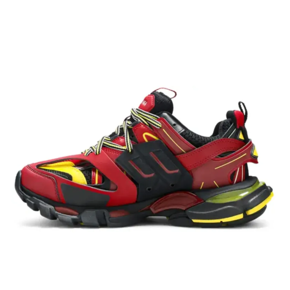 Balenciaga Track Trainers Burgundy Black, 542023 W1GB8 6575
