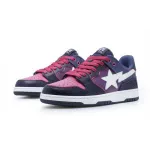 GET A Bathing Ape Bape SK8 Sta Purple White,1J30-291-024/1J30-191-024