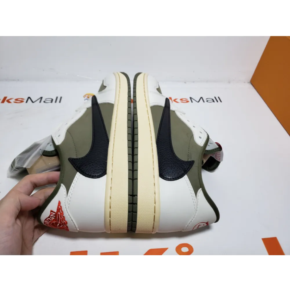 G5 Air Jordan 1 Low  Travis Scott OG Olive,DM7866-200