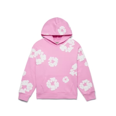 Denim Tears hoodie Pink 01