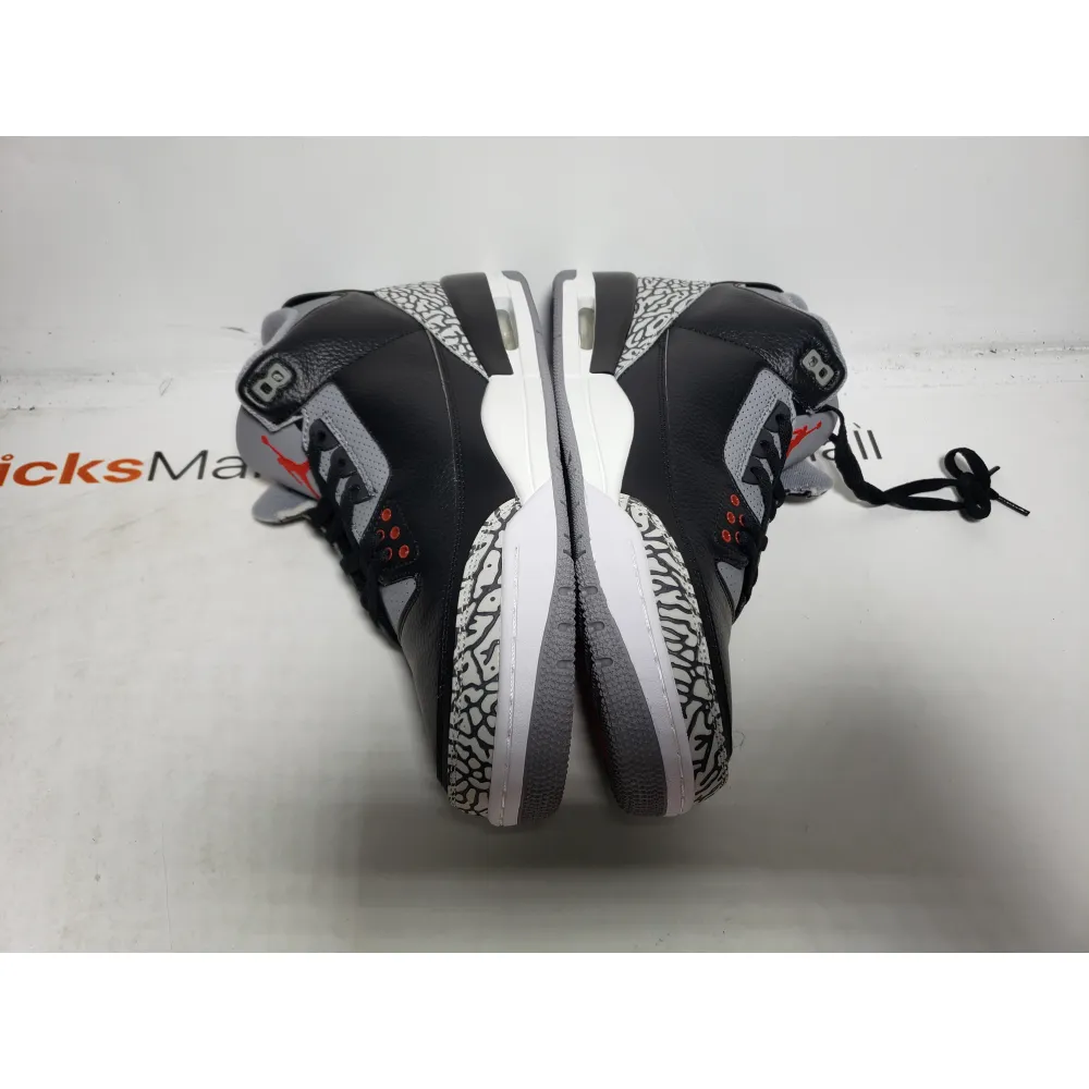 GET Air Jordan 3 Retro Black Cement 2018,854262-001