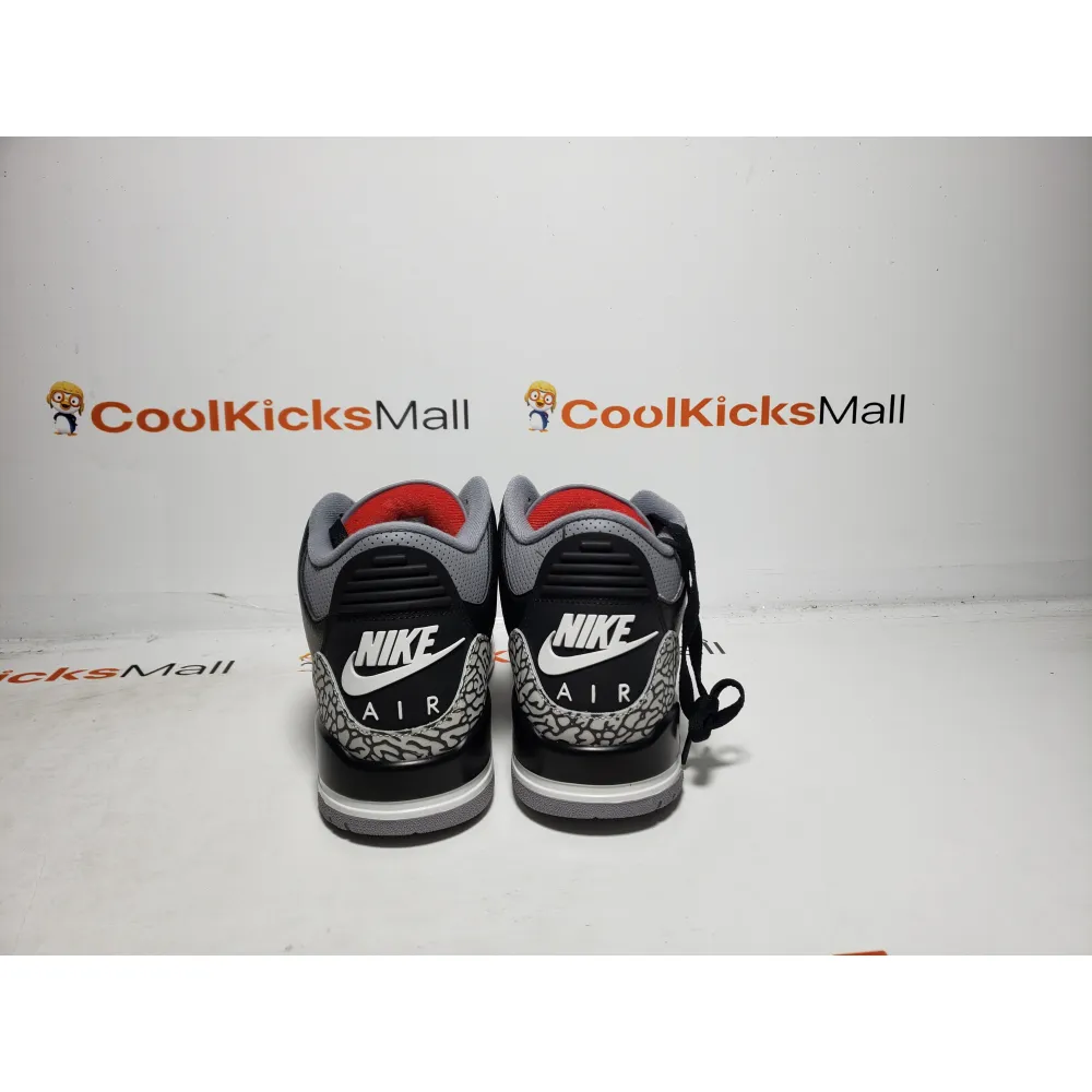 GET Air Jordan 3 Retro Black Cement 2018,854262-001
