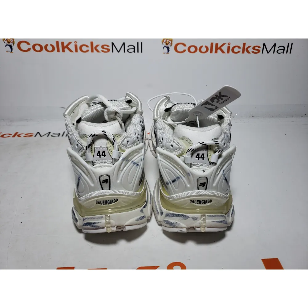 PKGoden Balenciaga Runner White And Black Characters 677402 W3RBQ 9010 