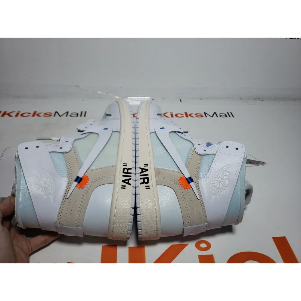 PKGoden Jordan 1 Retro High Off-White White, AQ0818-100