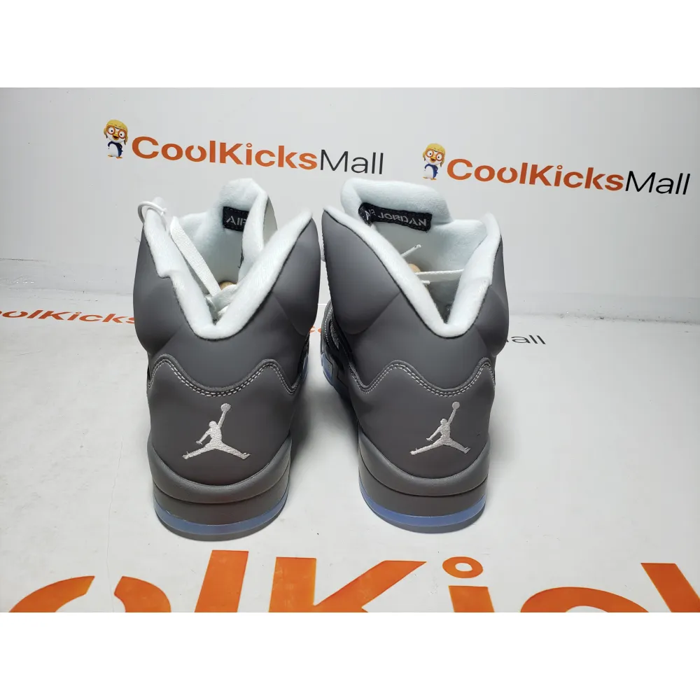 PKGoden Air Jordan 5 Retro Wolf Grey 136027-005 