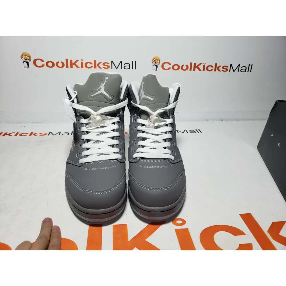 PKGoden Air Jordan 5 Retro Wolf Grey 136027-005 