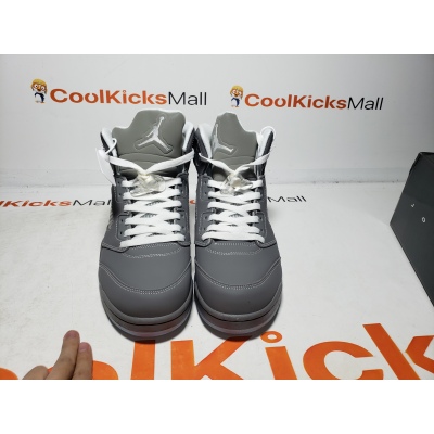 PKGoden Air Jordan 5 Retro Wolf Grey 136027-005  02
