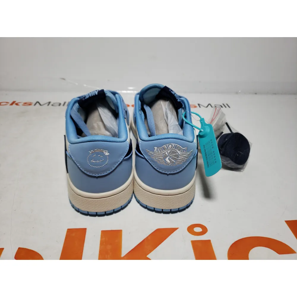 G5  Travis Scott x Air Jordan 1 Low Blue DM7688-400 