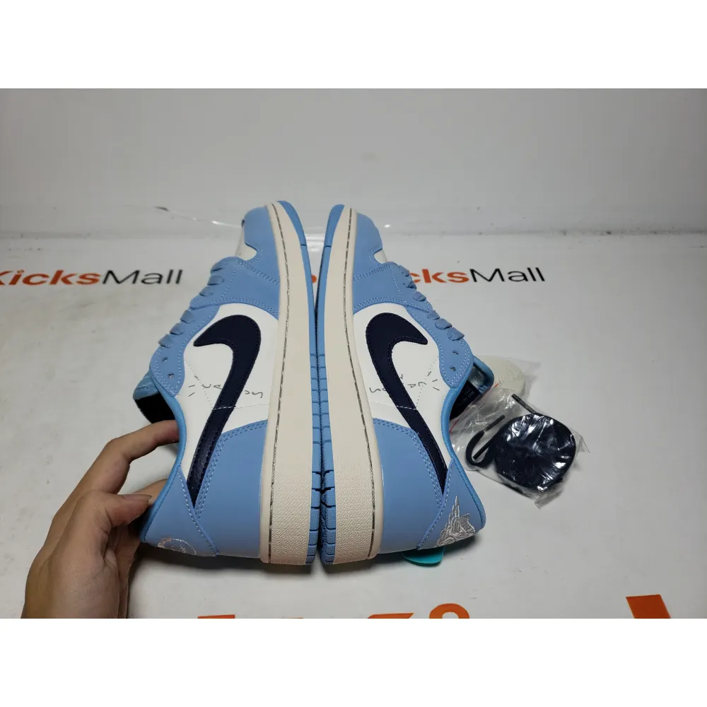G5  Travis Scott x Air Jordan 1 Low Blue DM7688-400 