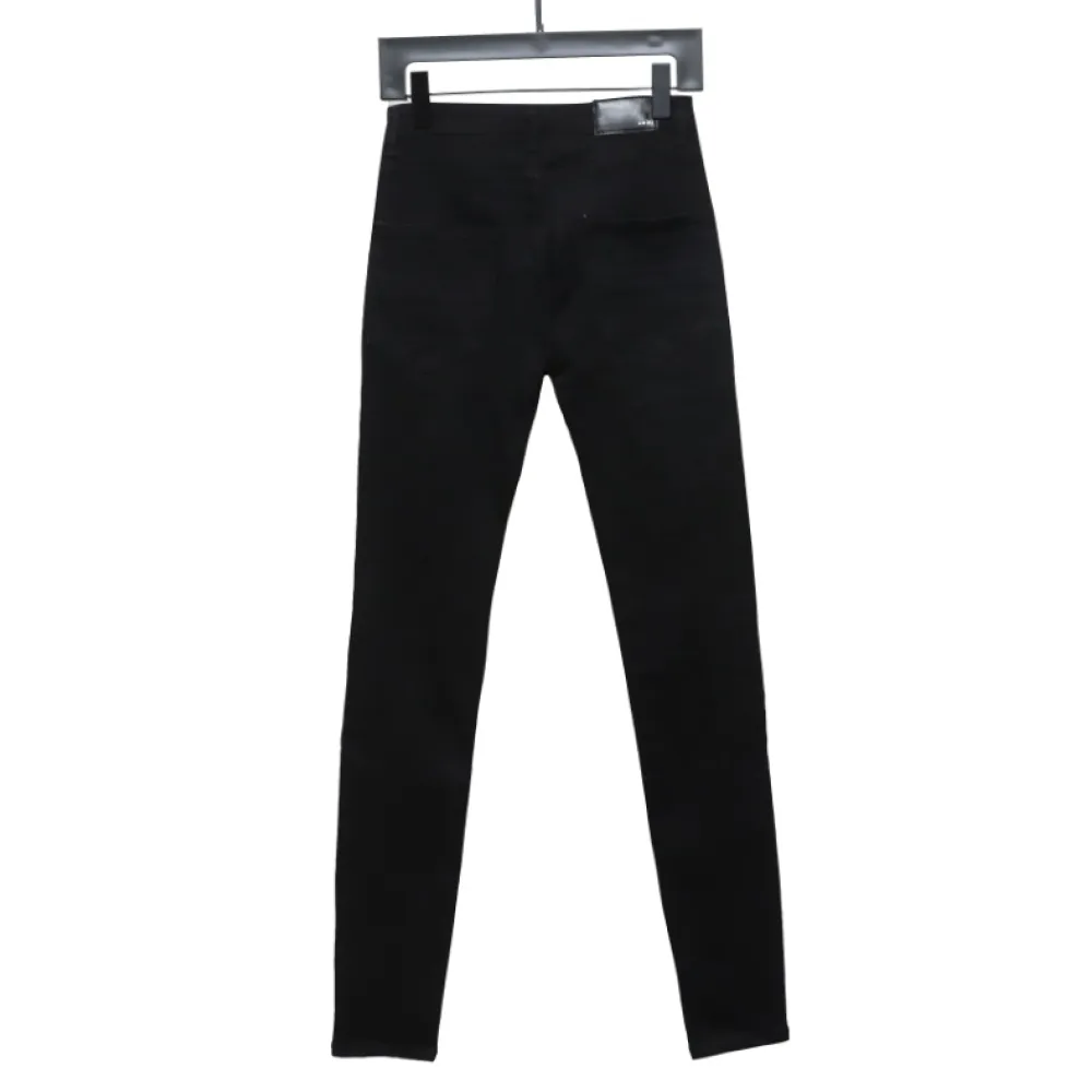 AMIRI black ripped diamond high street jeans
