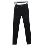 AMIRI black ripped diamond high street jeans