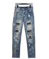 AMIRI ink-splashed rhinestone jeans
