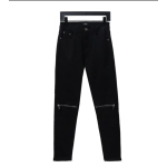 AMIRI MX1 zip-up washed stretch denim trousers