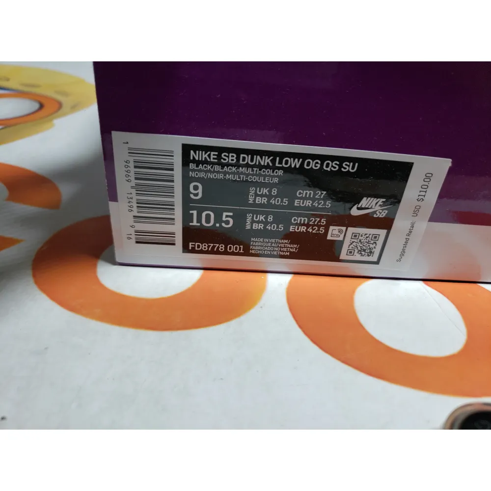 PKGoden SB Dunk Low Rammellzee,FD8778-001