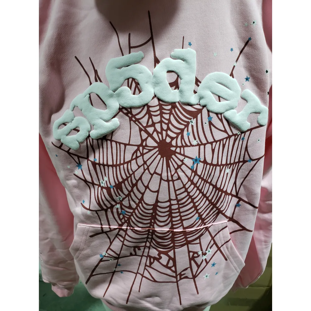 Sp5der Hoodie Pink