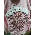 Sp5der Hoodie Pink