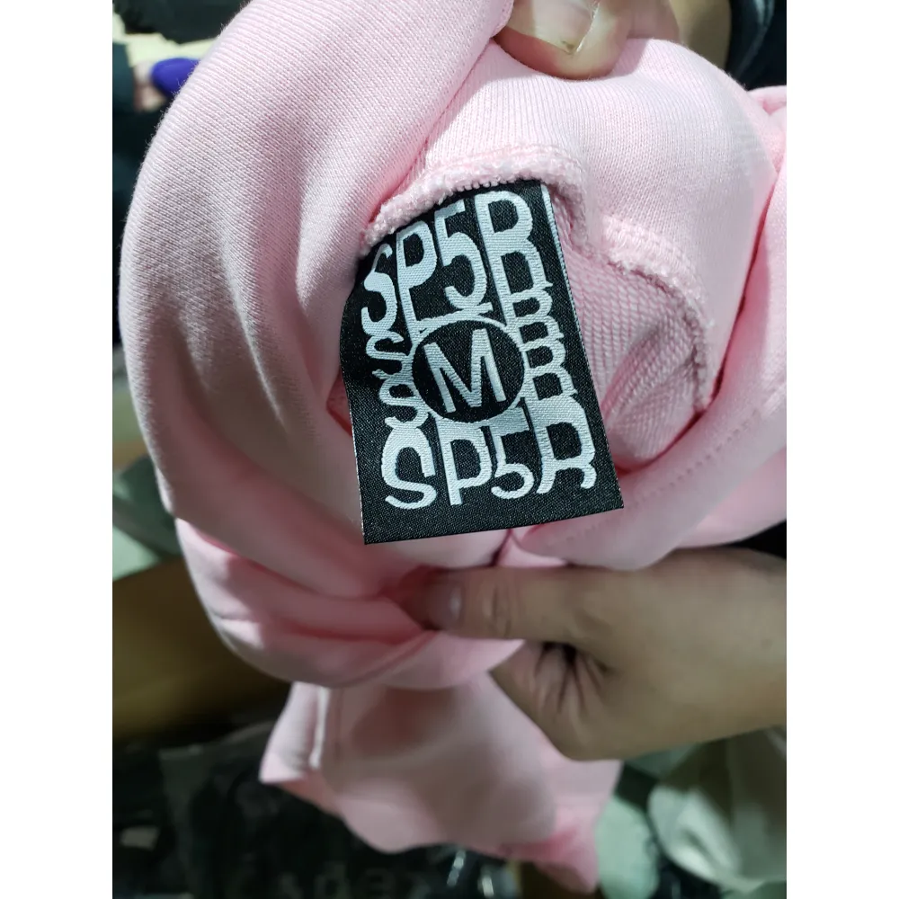 Sp5der Hoodie Pink