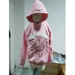 Sp5der Hoodie Pink