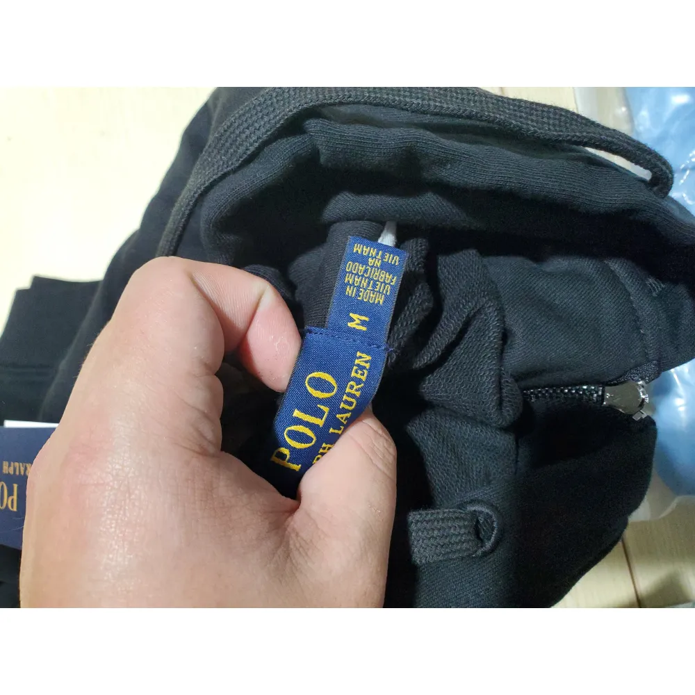 Polo Ralph Lauren Hoodie - Black & white logo