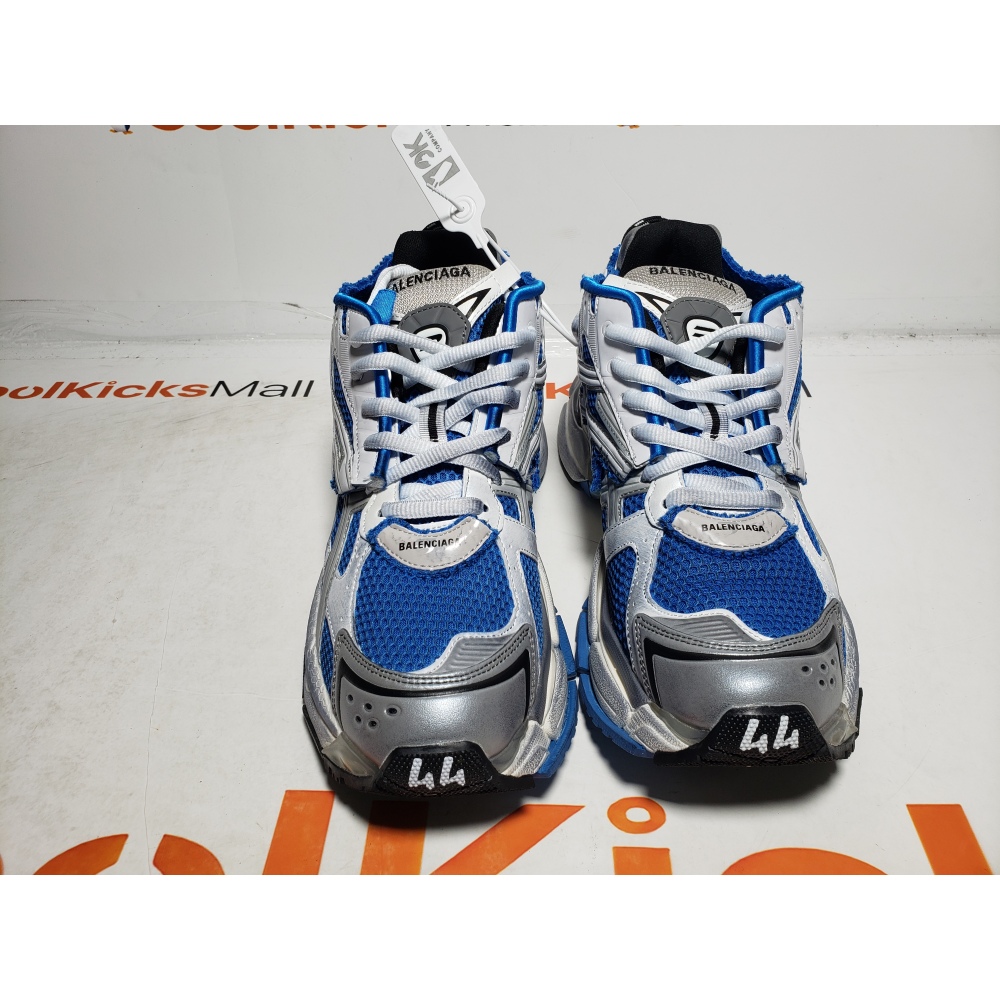 PKGoden Balenciaga Runner White Blue 677403W3RB34912