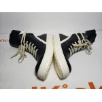 PKGoden RICK OWENS/RO Geobasket Black and White RU02C7894LCGLPO-7511 