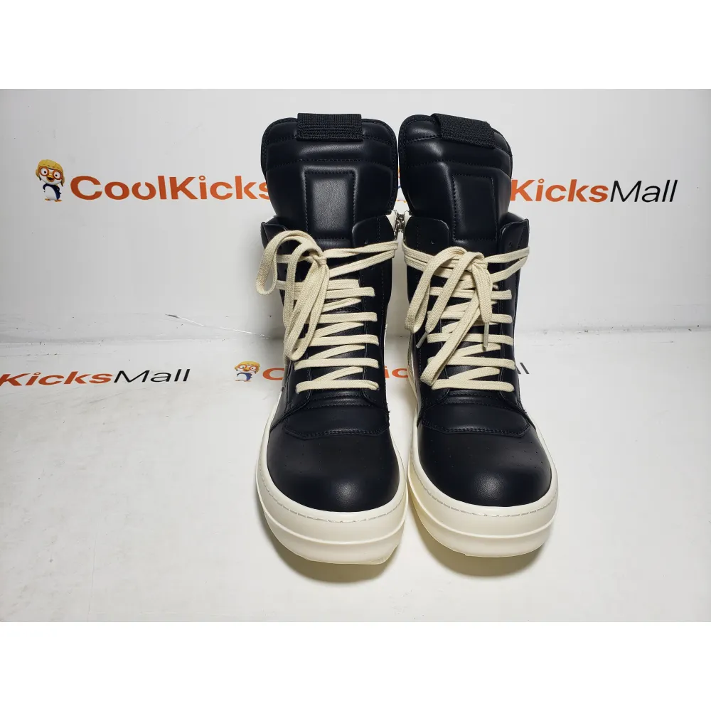 PKGoden RICK OWENS/RO Geobasket Black and White RU02C7894LCGLPO-7511 
